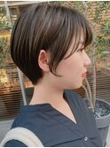 ナチュラルハンサムショート