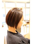 ナチュラルボブ≪CALI・田町・三田・美容室・CHIAKI≫
