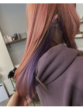 シエルココ(ciel-coco) ピンク×インナーバイオレット