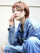 メリケンビューティーパーラー コウベ(MERICAN BEAUTY PARLOR KOBE) orange blue マッシュショート #テラコッタ