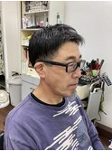 ツーブロックビジネススタイル