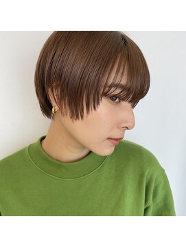 エールバイボヌール(Ere by Bonheur) 大人モードなマッシュショート/ベージュカラー