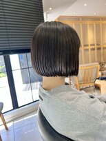 ガリカ 横浜(Gallica) さらっと内にまとまる◎ナチュラルショートボブ