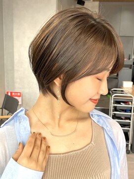 プルーヴ 秋葉原(prove) 30代40代大人女性/前髪ありショートボブ/ショートヘア/髪質改善