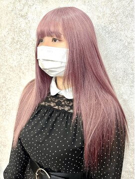 ラビス(Lovis) ミディアム/暗めカラー/デザインカラー/フェイスフレーミング