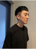 メンズナチュラルフェードクロップ