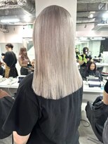 グロウ 渋谷西口(grow) ダブルカラーで作るホワイトベージュ☆