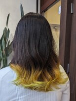 アン(Hair make un)&nbsp;すそカラー