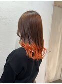 20代30代ダブルカラーブリーチ立体感グラデーション透明感池袋