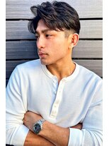 トルネード(TORNADO) さわやかツーブロックセンターパート n1.9