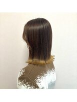 ヘアーモア(Hair More)&nbsp;イエロー裾カラー
