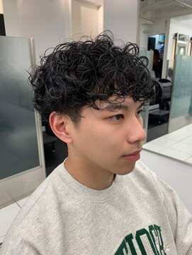 トニーアンドガイ 広尾店(TONI & GUY) プードルパーマダークアッシュブラック