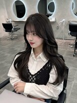 ジーニー 千葉(GENiE)&nbsp;韓国ヘア/レイヤーカット/顔周り/グレージュ【佐藤詩門】