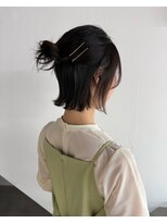 シアー(siar)&nbsp;ハーフアップ　外はね