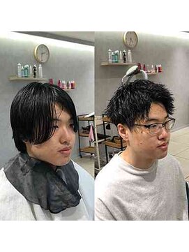 アッシュ 高幡不動店(Ash) 【Ash高幡不動店×田中】メンズ　ツイストスパイラルパーマ