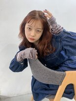 ケーツー 谷町(K-two)&nbsp;暖かみのあるカラーが人気*暖色*前髪カット*シースルーバング