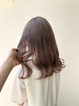 アジールヘア 北千住駅西口店(agir hair) ミルクティーカラー ベージュカラー 北千住