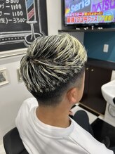 バーバーショップ ヘアーライフ アン(Barber Shop HairLife An) ホワイトブリーチスタイル