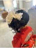 七五三ヘアアレンジ