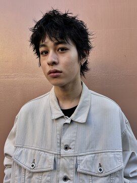 ヒュージ 表参道(huge) スパイキーショート/束間ショート/前髪あり/ショートウルフ