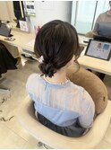 結婚式へア/トレンドヘア/平塚アレンジ/お呼ばれヘア