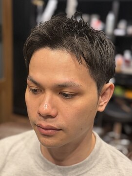 銀座 シノ 本店(shino) ツーブロ×ベリーショート