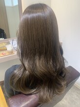 ジュエ ヘアプレイス 岩神店(jouet hair place) つやつやグレージュ