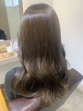 ジュエ ヘアプレイス 岩神店(jouet hair place) つやつやグレージュ