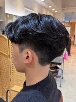 レーヴ(Reve) 目黒/品川 スペインカールブルーブラックフェザーパーマ