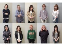 各メニューに特化したスタッフをご紹介。あなたのお悩みを解決してくれるスタッフをお気軽にご指名下さい☆