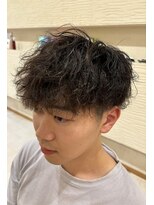 モリオ フロム ロンドン サッポロファクトリー店(morio FROM LONDON)&nbsp;morio札幌　スペインカール風波巻きパーマ