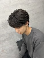 ネクスト 静岡店(NEXT)&nbsp;MEN'S HAIR/ブルーブラック/スペインカール/韓国マッシュ