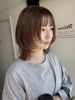 ディレクト(Direct)&nbsp;《Direct》レイヤーカットx柔らかいベージュ