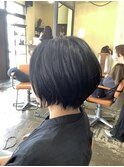 前下がりショートボブ