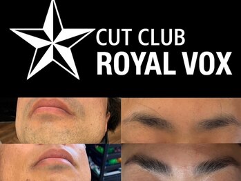 カットクラブロイヤルヴォックス(CUT CLUB ROYALVOX)の写真/眉カットだけでなくフェイシャルケアもできるのがROYALVOX！髪だけでなくお顔もトータルで清潔感アップ◎