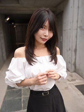 ホロン 池袋(HOLON) 池袋美容室HOLON【セミロングレイヤーカット】