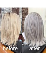 シュシュ(chou chou) ミルクティーベージュ[聖蹟桜ヶ丘駅/イメチェン/ブロンド