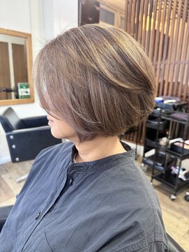 ハーツ(Heart's) 白髪ぼかし/脱白髪染め/グレージュ