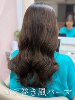 アミー 銀座(Ammy) コテ巻き風パーマ/韓国風パーマ/デジタルパーマ/レイヤーカット