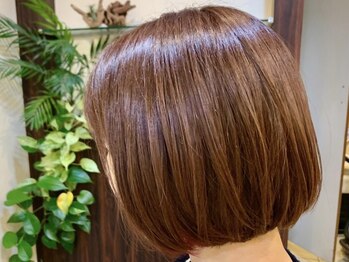 トリコ(TORICO)の写真/色抜けしにくくツヤのある色味に♪大人女性の為のワンランク上のグレイカラーをご体感下さい☆