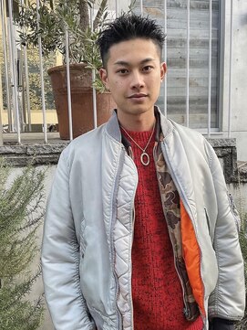 ローウェ オム 立川(LOUWE HOMME) シュートスパイキーツイストスパイラルパーマスパイラル._.