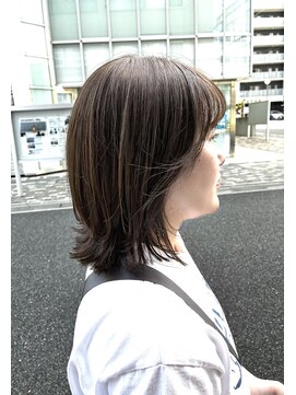 オーガニック アトリエ 大宮(organic+atelier) 30代40代大人ショートボブｘ小顔ウルフカット丸みミディアム