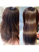 プレミア縮毛矯正☆before&after 