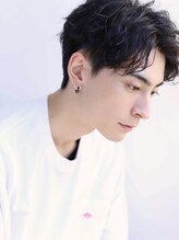 フリッカ 西荻窪店(FLYCKA) センターパート×シャドウパーマ