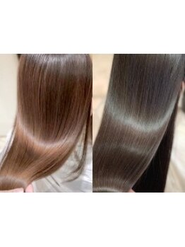 “癖で扱いにくい/まとまらない” お悩みは、Naturaの髪質改善/縮毛矯正で頭皮・髪への負担少なく解決◎