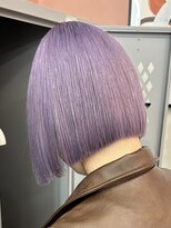 プネル(punel) のあペールラベンダー ラベンダーカラー ケアブリーチ