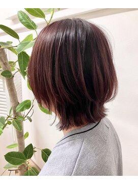 美容室つむぐ ウルフボブ