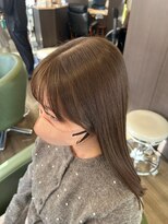 タバ ヘアー ドリ(taba hair dori)&nbsp;オリーブカラー/寒色カラー/オリーブベージュ/顔まわりカット