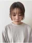 大人かわいい耳掛け後れ毛ショート