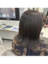 エーバイフー 江坂店(A BY WHO) A BY WHO江坂/外はねスタイル/透明感カラー/アッシュベージュ